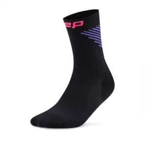 CEP Core Run Edt. Vertical Socks Mid Cut women Core Run Edt. Vertical Socks Mid Cut w vorne black
