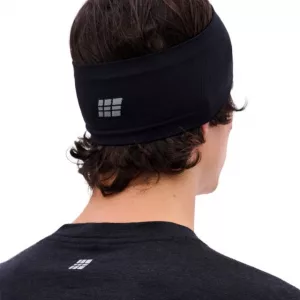 Core Run Headband unisex black hinten