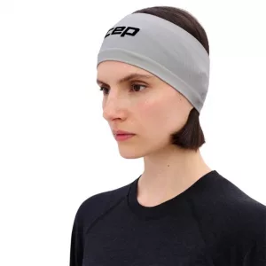 Core Run Headband unisex light grey