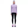 Core Run Thermal Zip Shirt Long Sleeve w lilac vorne