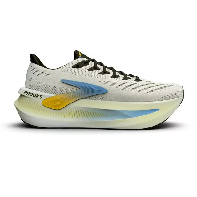 Brooks Glycerin Max 2 Bright WhiteBlackNightlife außen