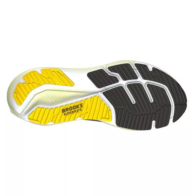 Brooks Glycerin gts 23 BlackCyber YellowNightlife schuhsohle