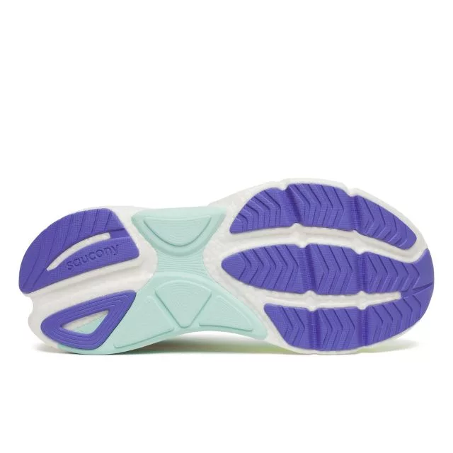 Saucony Omni 22 AquaCitron Schuhsohle