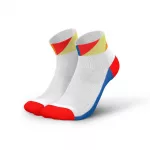 INCYLENCE RUNNING POLYGONS SHORT BLUE INFERNO vorne