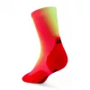 CEP Core Run Edt. Gradient Compression Socks Mid Cut red hinten