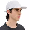 CEP Core Run Soft Cap unisex light grey vorne