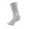 CEP Pro Run Ultralight Socks Mid Cut grey hinten