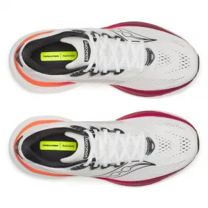 Saucony Ride 19 Whitecrimosn oben