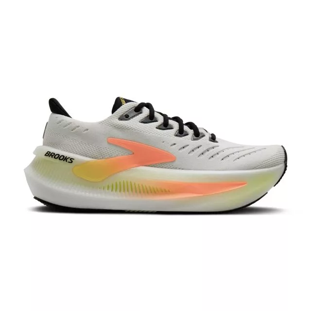 Brooks Glycerin Max 2 WhiteCyber YellowNightlife außen