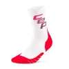 CEP Core Run Edt. Steps Compression Socks Mid Cut pink vorne