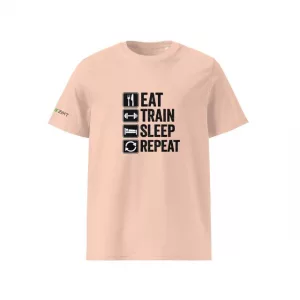 Eat Train Sleep Repeat beige vorne (1)