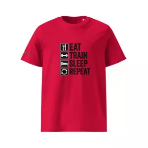 Eat Train Sleep Repeat rot vorne