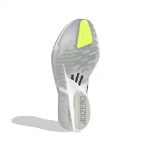 Adidas Adios Pro 4 white / iron metallic / solar yellow schuhsohle