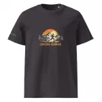 Unisex Premium T-Shirt Chasing Sunrise black vorne