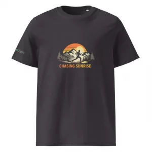 Unisex Premium T-Shirt Chasing Sunrise black vorne