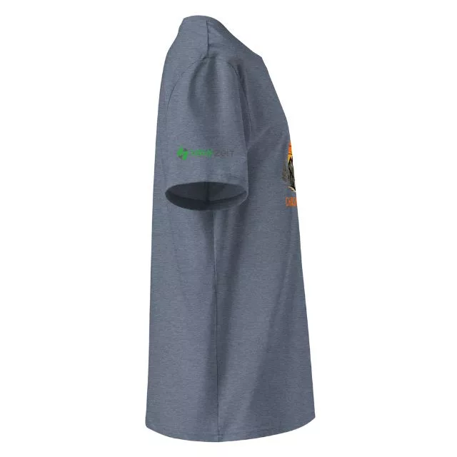 Unisex Premium T-Shirt Chasing Sunrise grau seite