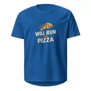 will run for pizza blau