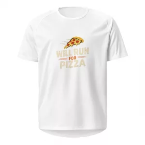 will run for pizza weiß