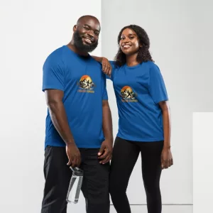 Laufshirt Chasing Sunrise Unisex blue