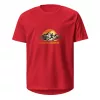 Laufshirt Chasing Sunrise Unisex red(1)