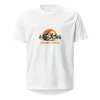 Laufshirt Chasing Sunrise Unisex white vorne