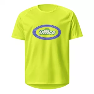 Laufshirt Oval Office Unisex gelb vorne