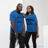 Laufshirt Please stop my watch blue