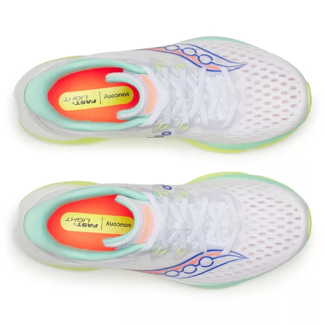 Saucony Kinvara 16 whiteTart oben